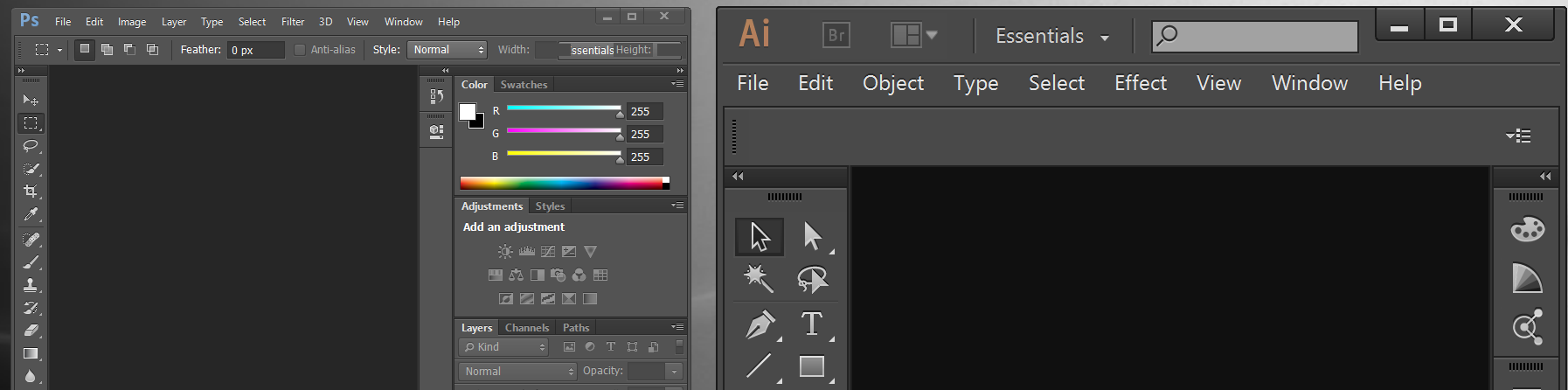 Adobe Photoshop CC menu problem.PNG